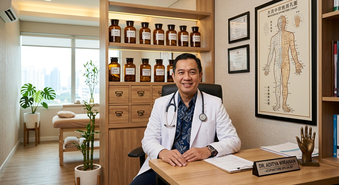 dr. Hendra Wicaksono Sp.Ak Dokter Spesialis Akupunktur Medik Harmoni Medika